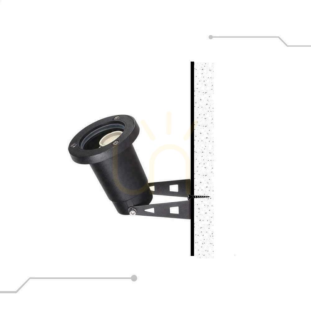 Pohled Zahradní zemní svítidlo Hliníkové svítidlo GU10 černé IP65 V-TAC VT-7701 Záruka 3 roky Zahradní zemní svítidlo Hliníkové svítidlo GU10 černé IP65 V-TAC VT-7701 Záruka 3 roky