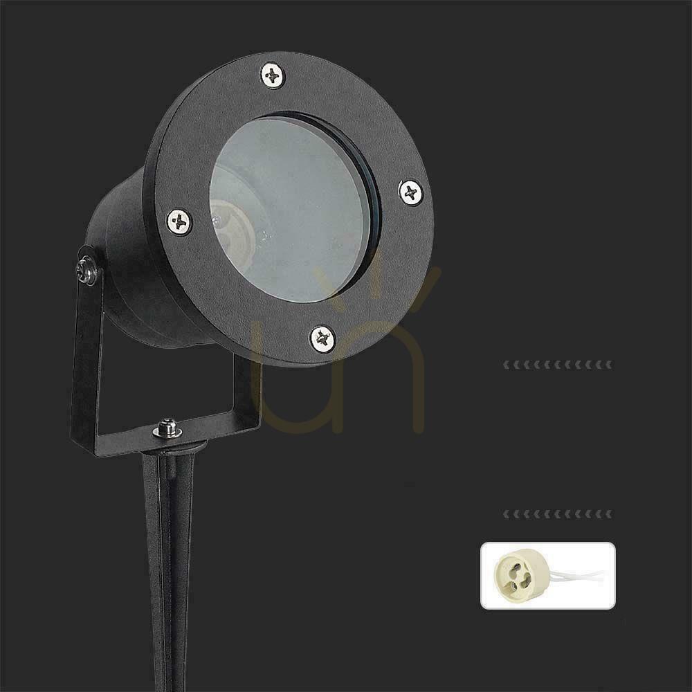Zobrazit Zahradní zemní svítidlo Hliníkové svítidlo GU10 černé IP65 V-TAC VT-7701 Záruka 3 roky Zahradní zemní svítidlo Hliníkové svítidlo GU10 černé IP65 V-TAC VT-7701 Záruka 3 roky