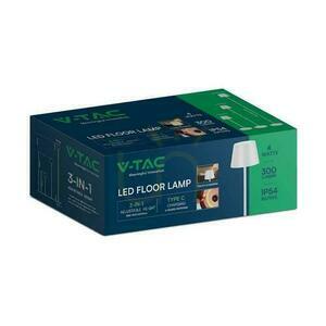 V-TAC 4W LED stojací lampa černá IP54 dobíjecí VT-7544 3000K 300lm. 1 V-TAC 4W LED stojací lampa černá IP54 dobíjecí VT-7544 3000K 300lm. small 1