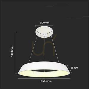V-TAC 48W LED TRIAC závěsné svítidlo bílé VT-7755 3000K 5000lm 1 V-TAC 48W LED TRIAC závěsné svítidlo bílé VT-7755 3000K 5000lm small 1