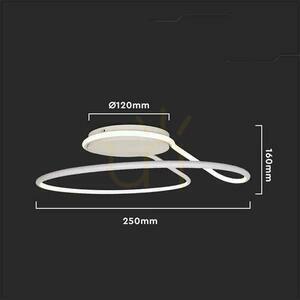 Bílé stropní LED svítidlo V-TAC VT-7784 24 W 4000 K 25 cm small 1