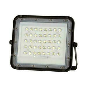 V-TAC 6W solární LED projektor s dálkovým ovládáním, AUTO, časovač, IP65 černý VT-40W 4000K 400lm small 1