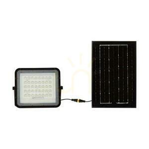 V-TAC 6W solární LED projektor s dálkovým ovládáním, AUTO, časovač, IP65 černý VT-40W 4000K 400lm small 0
