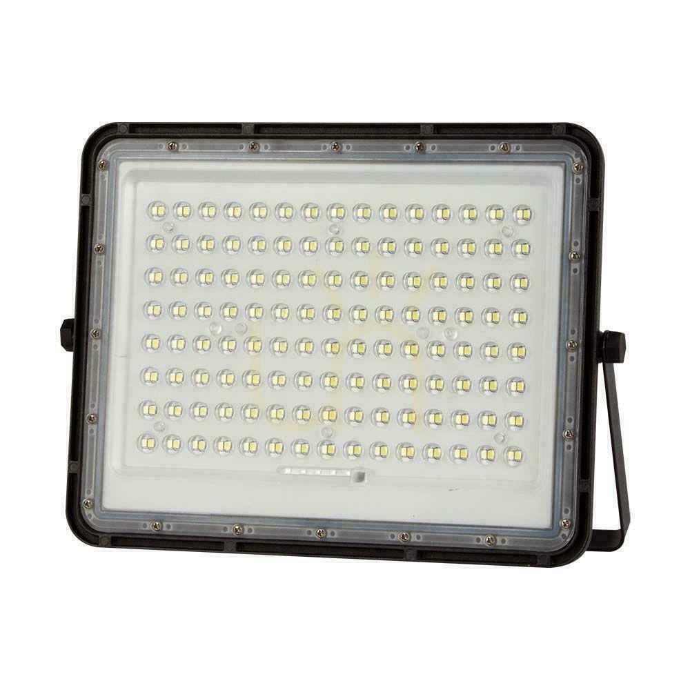 Pohled V-TAC 20W solární LED projektor s dálkovým ovládáním, AUTO, časovač, IP65 černý VT-180W 4000K 1800lm V-TAC 20W solární LED projektor s dálkovým ovládáním, AUTO, časovač, IP65 černý VT-180W 4000K 1800lm