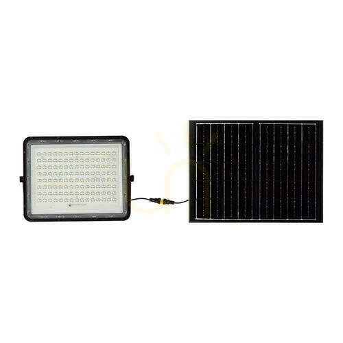Kontrola V-TAC 20W solární LED projektor IP65 černý VT-180W 4000K 1800lm