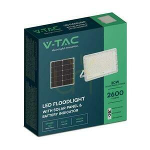 V-TAC 30W solární LED projektor s dálkovým ovládáním, AUTO, časovač, IP65 bílý VT-240W-W 6400K 2600lm 3 V-TAC 30W solární LED projektor s dálkovým ovládáním, AUTO, časovač, IP65 bílý VT-240W-W 6400K 2600lm small 3