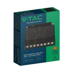 SMART 48V V-TAC 10W LED CCT sběrnicové svítidlo 30st SMART WiFi TRACKLIGHT Black VT-3610 2700K-6400K 900lm Záruka 3 roky 5 SMART 48V V-TAC 10W LED CCT sběrnicové svítidlo 30st SMART WiFi TRACKLIGHT Black VT-3610 2700K-6400K 900lm Záruka 3 roky small 5