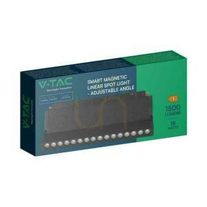 SMART 48V V-TAC 18W LED CCT sběrnicové svítidlo 30st SMART WiFi TRACKLIGHT Black VT-3618 2700K-6400K 1500lm Záruka 3 roky 5 SMART 48V V-TAC 18W LED CCT sběrnicové svítidlo 30st SMART WiFi TRACKLIGHT Black VT-3618 2700K-6400K 1500lm Záruka 3 roky small 5