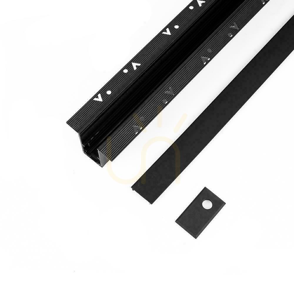 Zobrazit SMART 48V V-TAC 200cm hliníková lišta pod omítku SMART 48V V-TAC 200cm hliníková černá (včetně rámečku a krytek) SMART 48V V-TAC 200cm hliníková lišta pod omítku SMART 48V V-TAC 200cm hliníková černá (včetně rámečku a krytek)