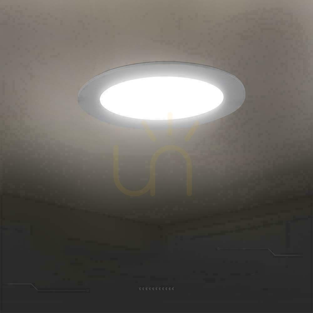 Zobrazit V-TAC Zapuštěné panelové svítidlo LED Premium Downlight 24W Round fi300 VT-61024 3000K 2500lm. V-TAC Zapuštěné panelové svítidlo LED Premium Downlight 24W Round fi300 VT-61024 3000K 2500lm.