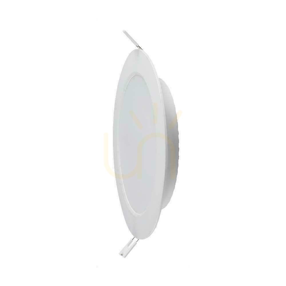 Kontrola V-TAC Zapuštěné panelové svítidlo LED Premium Downlight 24W Round fi300 VT-61024 3000K 2500lm. V-TAC Zapuštěné panelové svítidlo LED Premium Downlight 24W Round fi300 VT-61024 3000K 2500lm.