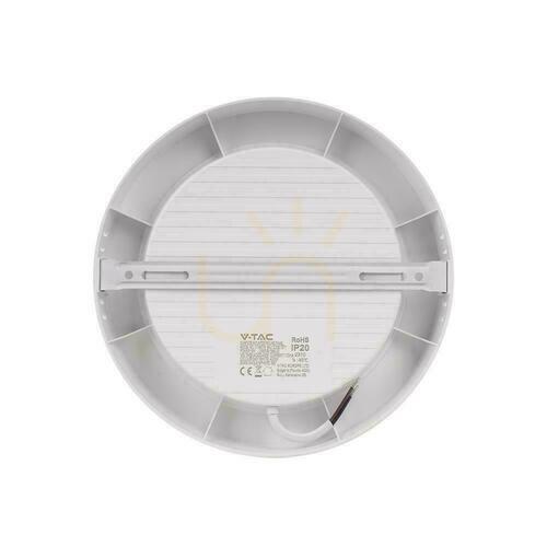 Kontrola Přisazený LED panel V-TAC Premium Downlight VT-60024 24 W, kulatý, Ø 290 mm, 6500 K