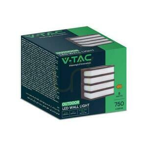 V-TAC 8W LED zahradní nástěnné svítidlo IP65 120x120 hnědé VT-732 3000K 750lm. 2 V-TAC 8W LED zahradní nástěnné svítidlo IP65 120x120 hnědé VT-732 3000K 750lm. small 2