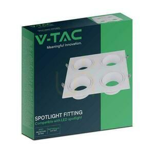 Čtyřbodové stropní svítidlo V-TAC VT-442 bílé GU10 small 3