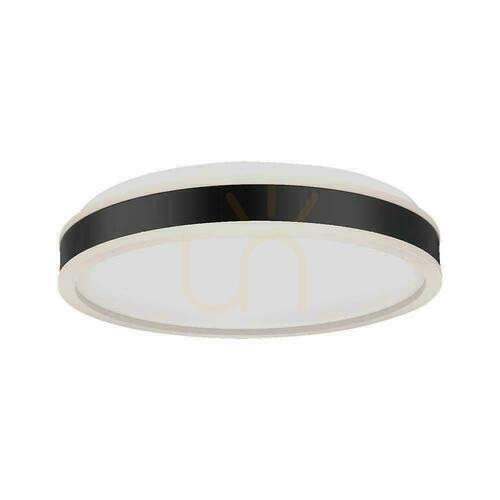 Kontrola Plafond V-TAC 38W LED 3v1 černá kulatá fi.40cm VT-7757 4000K 4050lm
