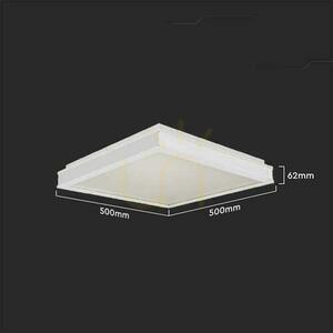 Stropní svítidlo V-TAC VT-7758 bílé čtvercové LED 48 W 4000 K 50 cm 6918 small 1