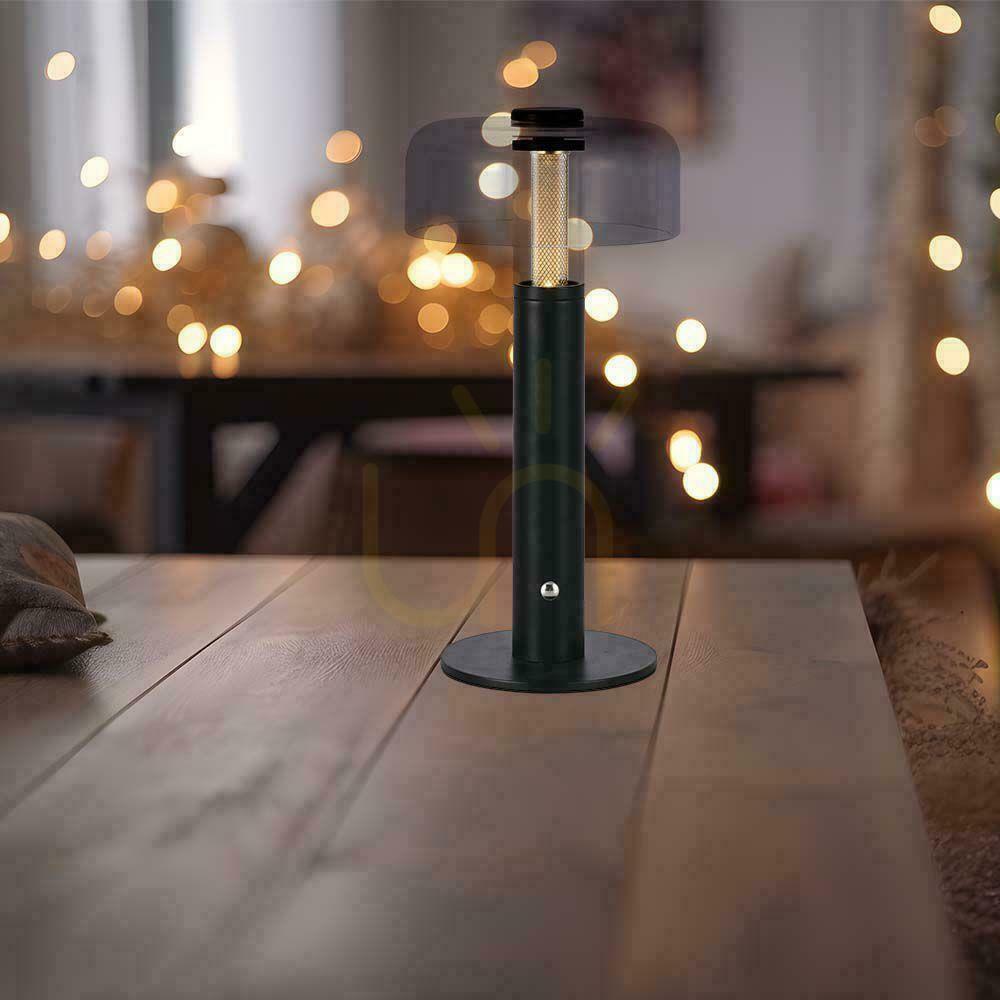 Pohled V-TAC 1W LED stolní lampa na noční stolek 30cm USB nabíjení stmívatelná černá VT-1049 3000K 100lm V-TAC 1W LED stolní lampa na noční stolek 30cm USB nabíjení stmívatelná černá VT-1049 3000K 100lm