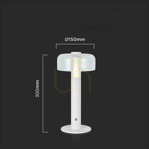 V-TAC 1W LED stolní lampa na noční stolek 30 cm USB nabíjení Stmívatelná bílá VT-1049 3000K 100lm 2 V-TAC 1W LED stolní lampa na noční stolek 30 cm USB nabíjení Stmívatelná bílá VT-1049 3000K 100lm small 2