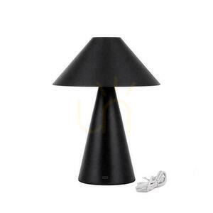 V-TAC 3W LED 24cm stolní noční světlo USB nabíjení stmívatelné černé VT-1051 3000K-6000K 200lm. 2 V-TAC 3W LED 24cm stolní noční světlo USB nabíjení stmívatelné černé VT-1051 3000K-6000K 200lm. small 2