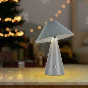 V-TAC 3W LED stolní lampa na noční stolek 24 cm USB nabíjení stmívatelná šedá VT-1051 3000K-6000K 200lm 8 V-TAC 3W LED stolní lampa na noční stolek 24 cm USB nabíjení stmívatelná šedá VT-1051 3000K-6000K 200lm small 8
