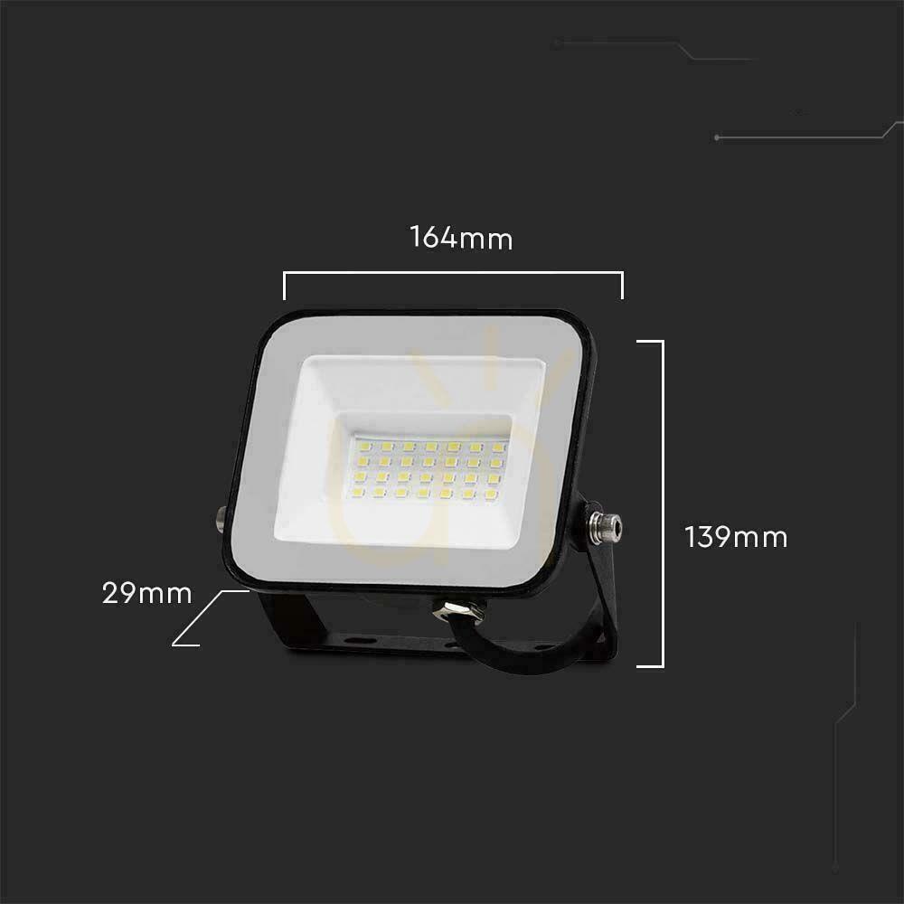 Zobrazit LED reflektor V-TAC 30W VT-44030 Samsung Chip, černý, 6500K LED reflektor V-TAC 30W VT-44030 Samsung Chip, černý, 6500K