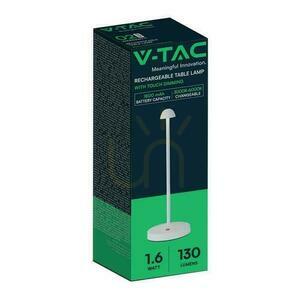 Stolní LED lampa V-TAC VT-1073 1,6 W, bílá, stmívatelná, s akumulátorem small 3