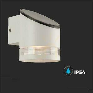 Zahradní nástěnná lampa Solární V-TAC 1W LED Bílá IP44 VT-1138 3000K 70lm 3 roky záruka small 3