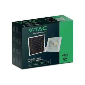 V-TAC Solární LED projektor 50W bílý IP65, dálkové ovládání, časovač VT-300W 6400K 4200lm. 3 V-TAC Solární LED projektor 50W bílý IP65, dálkové ovládání, časovač VT-300W 6400K 4200lm. small 3