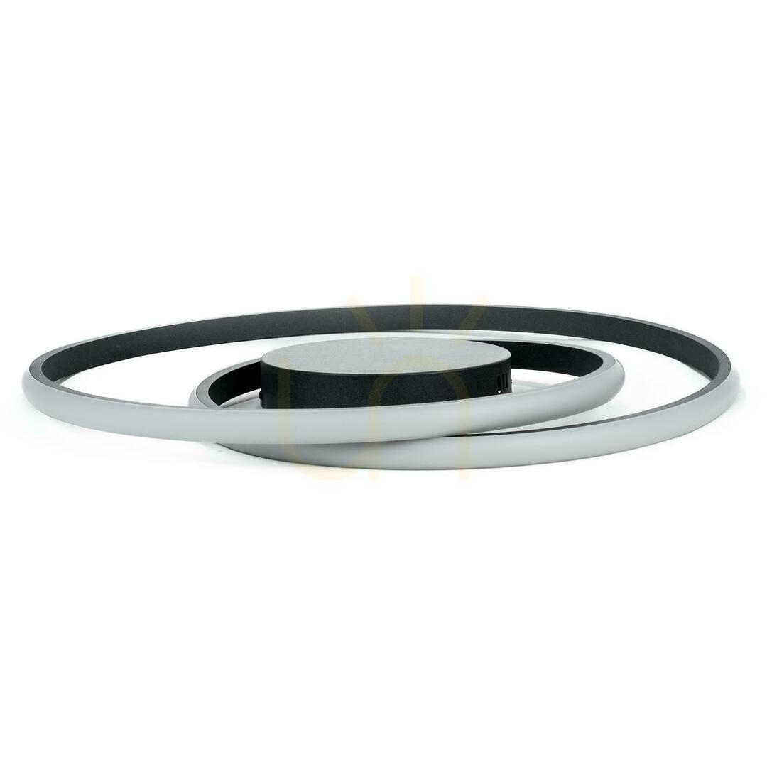 Pohled V-TAC 48W LED stmívatelné stropní svítidlo černé VT-7911 3000K 5150lm. V-TAC 48W LED stmívatelné stropní svítidlo černé VT-7911 3000K 5150lm.