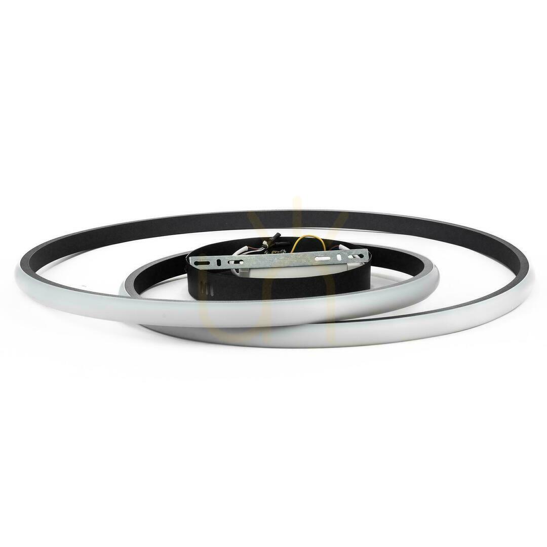 Náhled V-TAC 48W LED stmívatelné stropní svítidlo černé VT-7911 3000K 5150lm. V-TAC 48W LED stmívatelné stropní svítidlo černé VT-7911 3000K 5150lm.