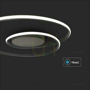V-TAC 48W LED stmívatelné stropní svítidlo černé VT-7911 3000K 5150lm. 5 V-TAC 48W LED stmívatelné stropní svítidlo černé VT-7911 3000K 5150lm. small 5