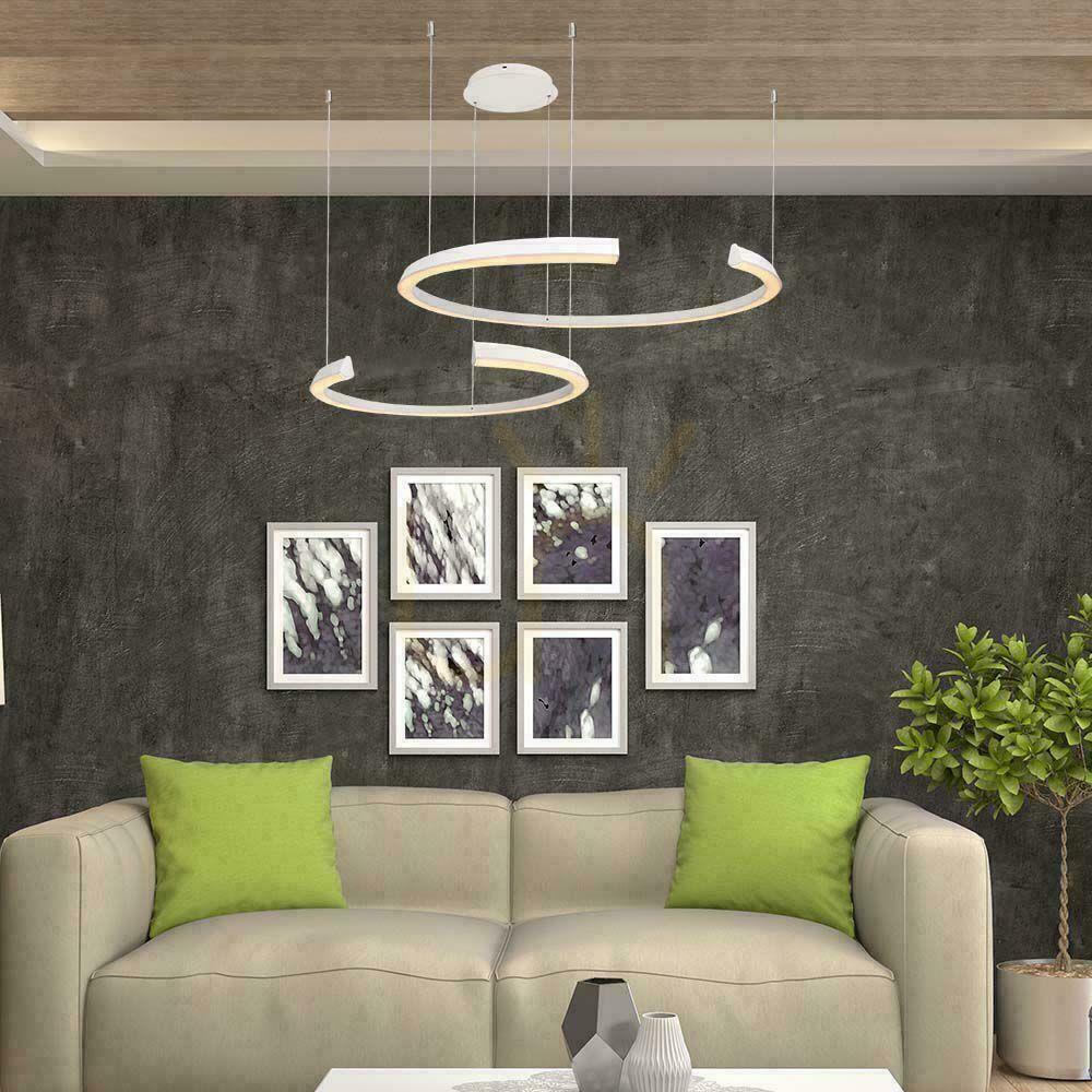 Kontrola V-TAC 48W LED závěsné svítidlo stmívatelné bílé VT-7914 3000K 5150lm V-TAC 48W LED závěsné svítidlo stmívatelné bílé VT-7914 3000K 5150lm