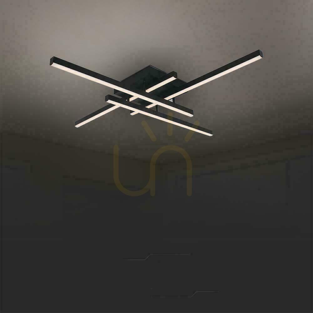 Zobrazit V-TAC 38W LED stropní svítidlo černé VT-7915 3000K 4100lm. V-TAC 38W LED stropní svítidlo černé VT-7915 3000K 4100lm.