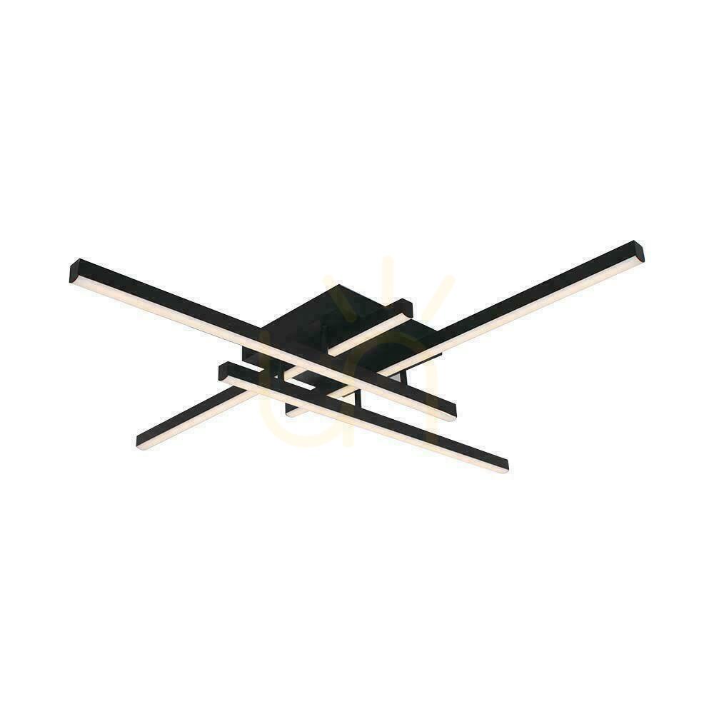 Kontrola V-TAC 38W LED stropní svítidlo černé VT-7915 3000K 4100lm. V-TAC 38W LED stropní svítidlo černé VT-7915 3000K 4100lm.