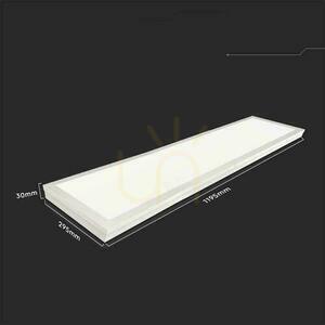 V-TAC 40W 1200x300 3v1 panel LED pro povrchovou/podhledovou montáž VT-6147 6500K 4400lm small 4