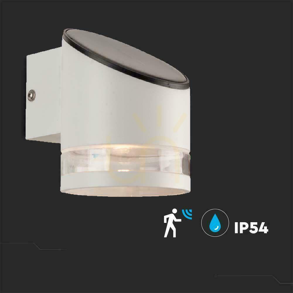 Zobrazit Zahradní nástěnná lampa Solární V-TAC 1W LED White IP54 Senzor pohybu VT-1140 3000K 70lm Záruka 3 roky Zahradní nástěnná lampa Solární V-TAC 1W LED White IP54 Senzor pohybu VT-1140 3000K 70lm Záruka 3 roky