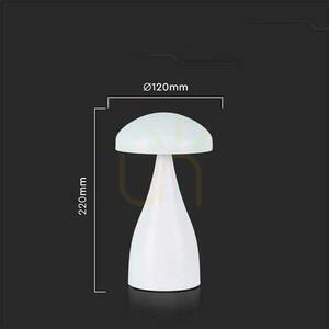 Stolní LED lampička V-TAC VT-1041 1 W, bílá, USB, stmívatelná, 22 cm small 2