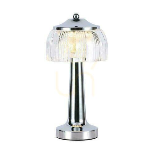 Kontrola Stolní LED lampa V-TAC VT-1048 1W USB stmívatelná chrom 3000–6000K