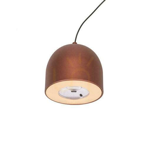 Kontrola V-TAC LED závěsné svítidlo 8,5W 162cm bronzová VT-7794 3000K 850lm