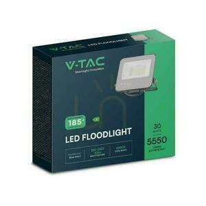 V-TAC LED projektor 30W 185Lm/W černý VT-4435 6500K 5550lm small 3