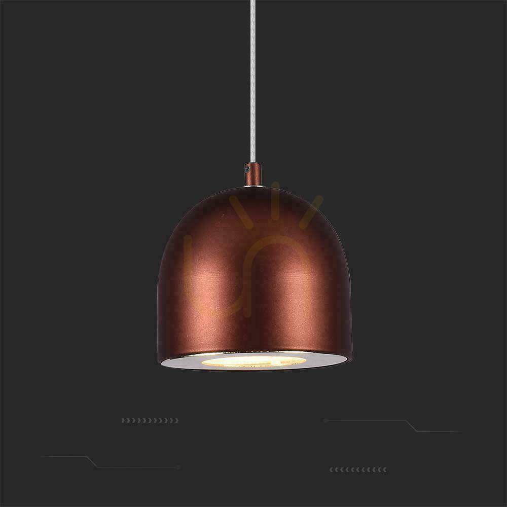 Zobrazit V-TAC LED závěsné svítidlo 8,5W 100cm Nastavitelné, dotykový spínač Hnědá VT-7795 3000K 850lm V-TAC LED závěsné svítidlo 8,5W 100cm Nastavitelné, dotykový spínač Hnědá VT-7795 3000K 850lm