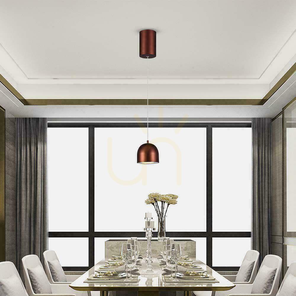 Pohled V-TAC LED závěsné svítidlo 8,5W 100cm Nastavitelné, dotykový spínač Hnědá VT-7795 3000K 850lm V-TAC LED závěsné svítidlo 8,5W 100cm Nastavitelné, dotykový spínač Hnědá VT-7795 3000K 850lm
