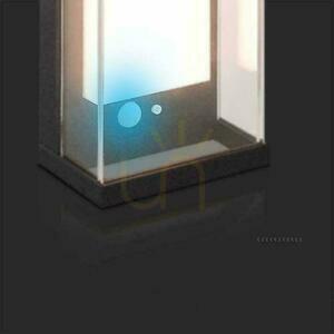 Zahradní nástěnná lampa Solar V-TAC 1W LED Motion Sensor IP65 Gray Anthracite VT-1193 3000K 95lm small 8