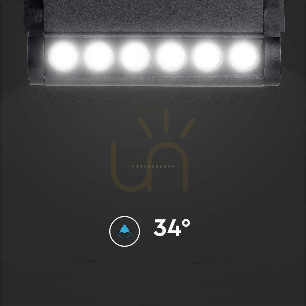 Kontrola Svítidlo Projektor Magnetic Rail System 48V V-TAC 5W LED 34st VT-4205 3000K 600lm Záruka 3 roky Svítidlo Projektor Magnetic Rail System 48V V-TAC 5W LED 34st VT-4205 3000K 600lm Záruka 3 roky