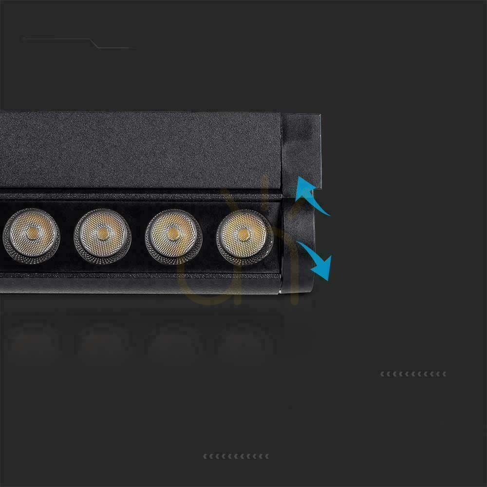 Náhled Svítidlo Projektor Magnetic Rail System 48V V-TAC 5W LED 34st VT-4205 6400K 600lm Záruka 3 roky Svítidlo Projektor Magnetic Rail System 48V V-TAC 5W LED 34st VT-4205 6400K 600lm Záruka 3 roky