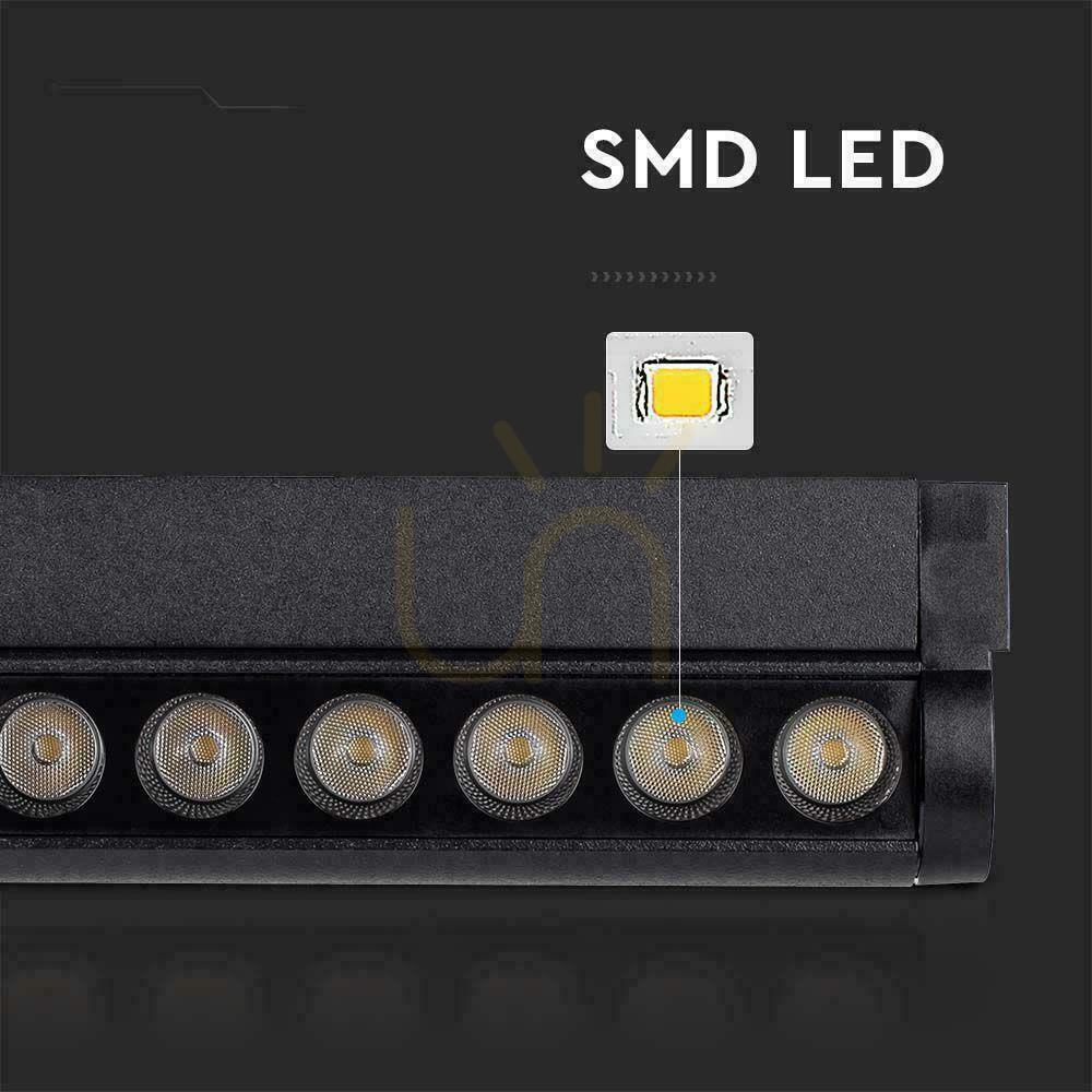 Pohled Svítidlo Projektor Magnetic Rail System 48V V-TAC 12W LED 34st VT-42012 4000K 1300lm 3 roky záruka Svítidlo Projektor Magnetic Rail System 48V V-TAC 12W LED 34st VT-42012 4000K 1300lm 3 roky záruka