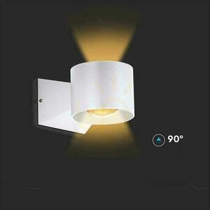 Bílé venkovní nástěnné svítidlo V-TAC VT-1179-W 10444 LED 5 W 500 lm 4000 K IP65 nahoru-dolů small 5
