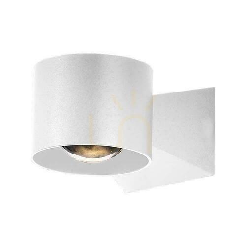 Kontrola Bílé venkovní nástěnné svítidlo V-TAC VT-1179-W 10444 LED 5 W 500 lm 4000 K IP65 nahoru-dolů