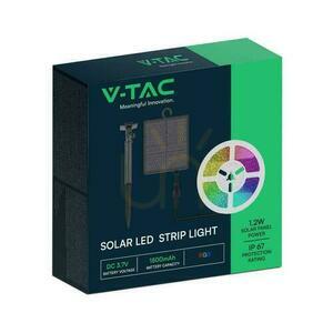 Solární LED pásek V-TAC VT-2835 60 RGB 5 m s dálkovým ovladačem, IP67 small 4