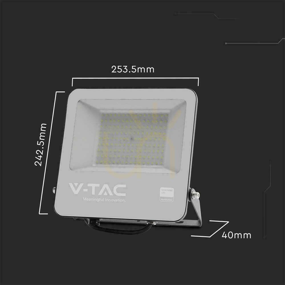 Zobrazit LED projektor V-TAC 100W 135Lm/W SAMSUNG CHIP černý VT-44101 6500K 11480lm 5 let záruka LED projektor V-TAC 100W 135Lm/W SAMSUNG CHIP černý VT-44101 6500K 11480lm 5 let záruka
